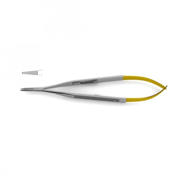 Castroviejo Heavy Needle Holder - Tungsten Carbide