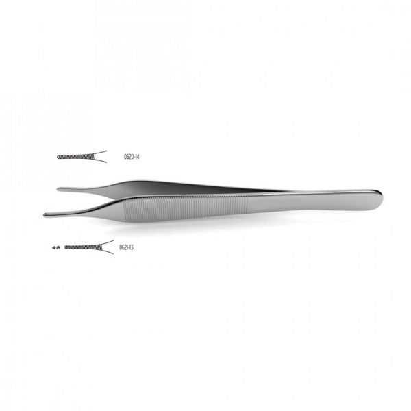 Adson Thumb Forceps - Cross-Serrated Tips