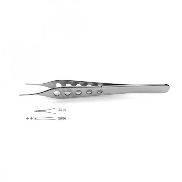 Adson Thumb Forceps - Fenestrated Handles
