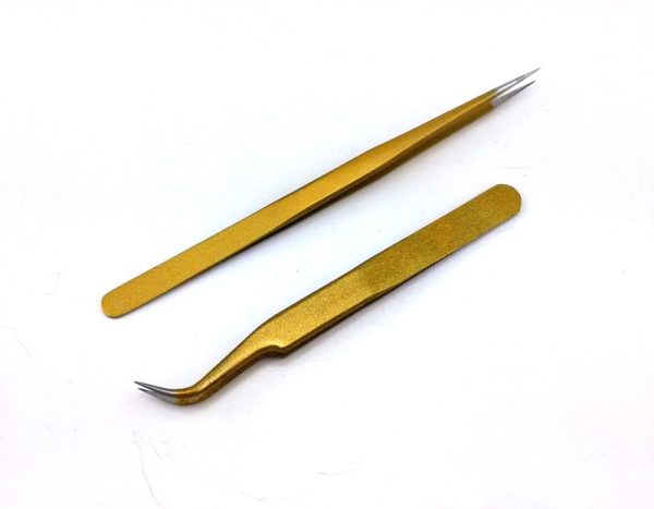 COLOR COATING TWEEZERS