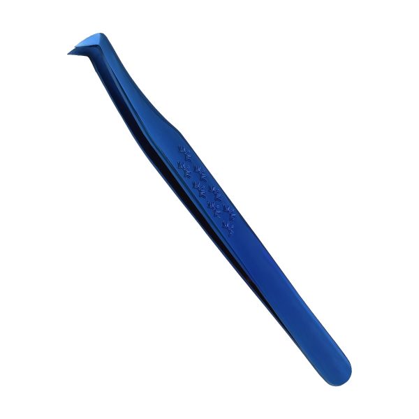 BLUE PLASMA COLOR COATING TWEEZERS