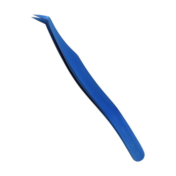 BLUE PLASMA COLOR COATING TWEEZERS