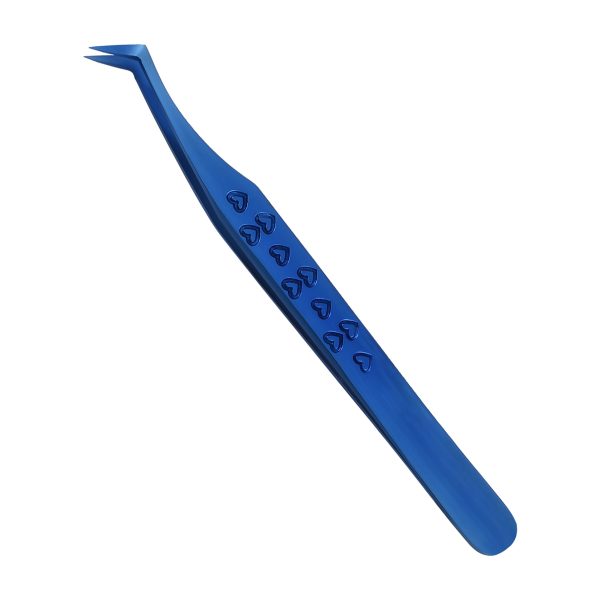 BLUE PLASMA COLOR COATING TWEEZERS