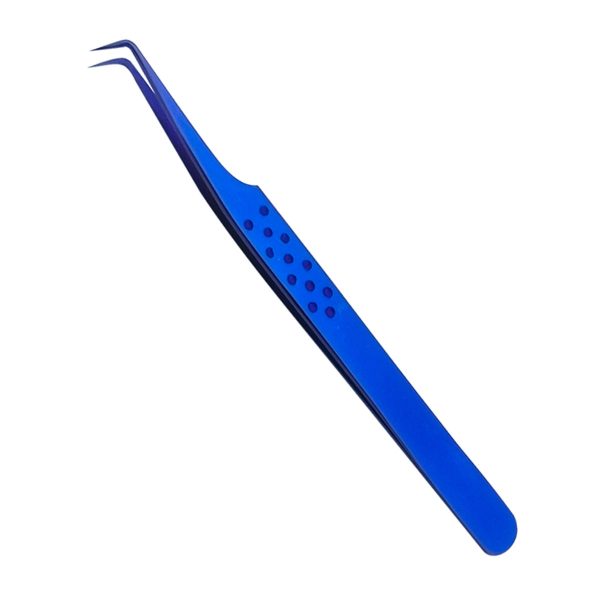 BLUE PLASMA COLOR COATING TWEEZERS