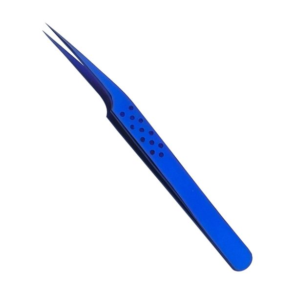 BLUE PLASMA COLOR COATING TWEEZERS