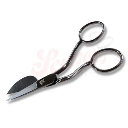 Duckbill Applique Scissors Black Color Coating Double Curved Embroidery Scissors Manufacturers in Sialkot Pakistan