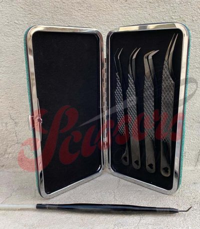 Eyelash Tweezers Set Of 4 Pieces Best Volume Lash Extension Tweezers