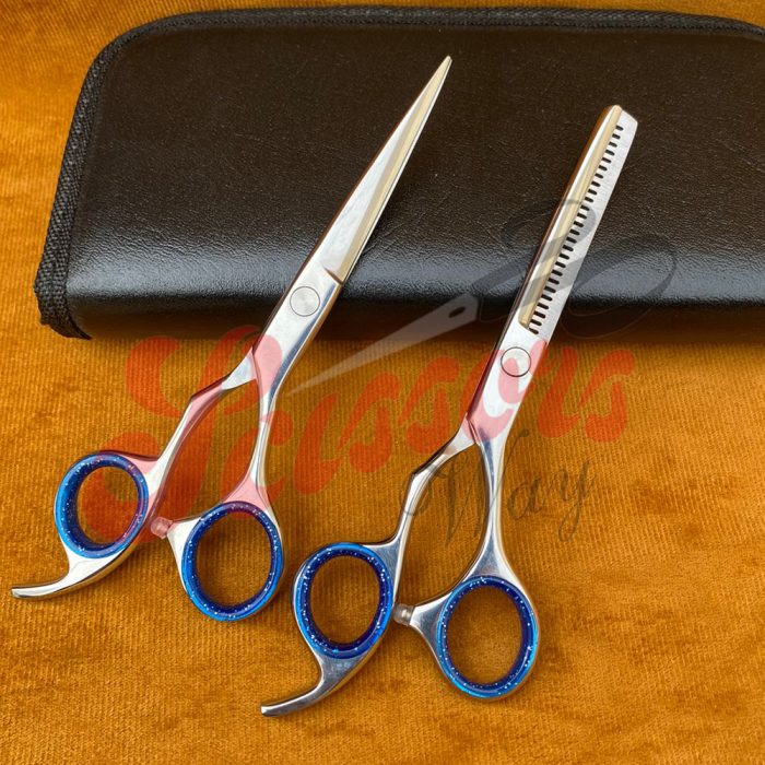 Personalized Hair Scissors Set Custom Engraved Hair Cutting Shears for Barbers & Stylists