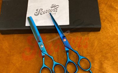 Plasma Blue Hairdressing Scissors Set