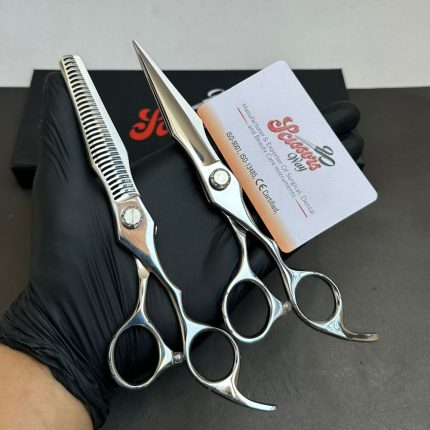 Custom Logo Japanese 440C Hair Shears
